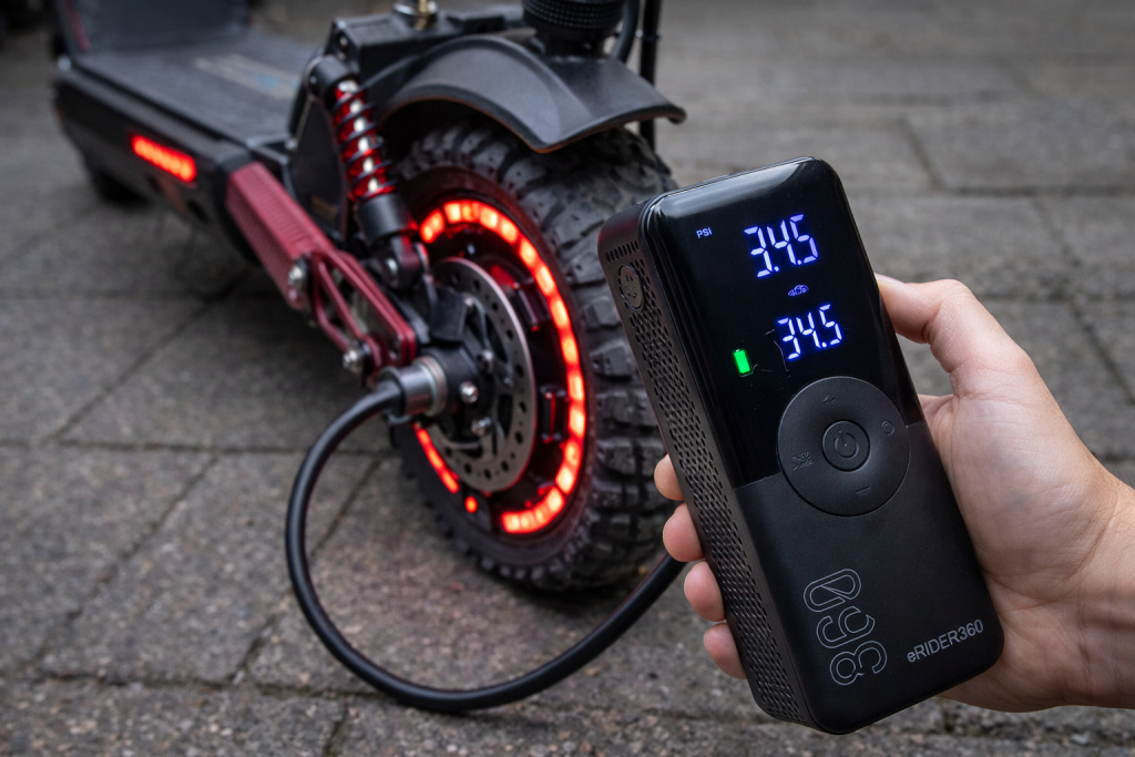 Why Every E-Scooter Rider Needs Their Own Air Pump
