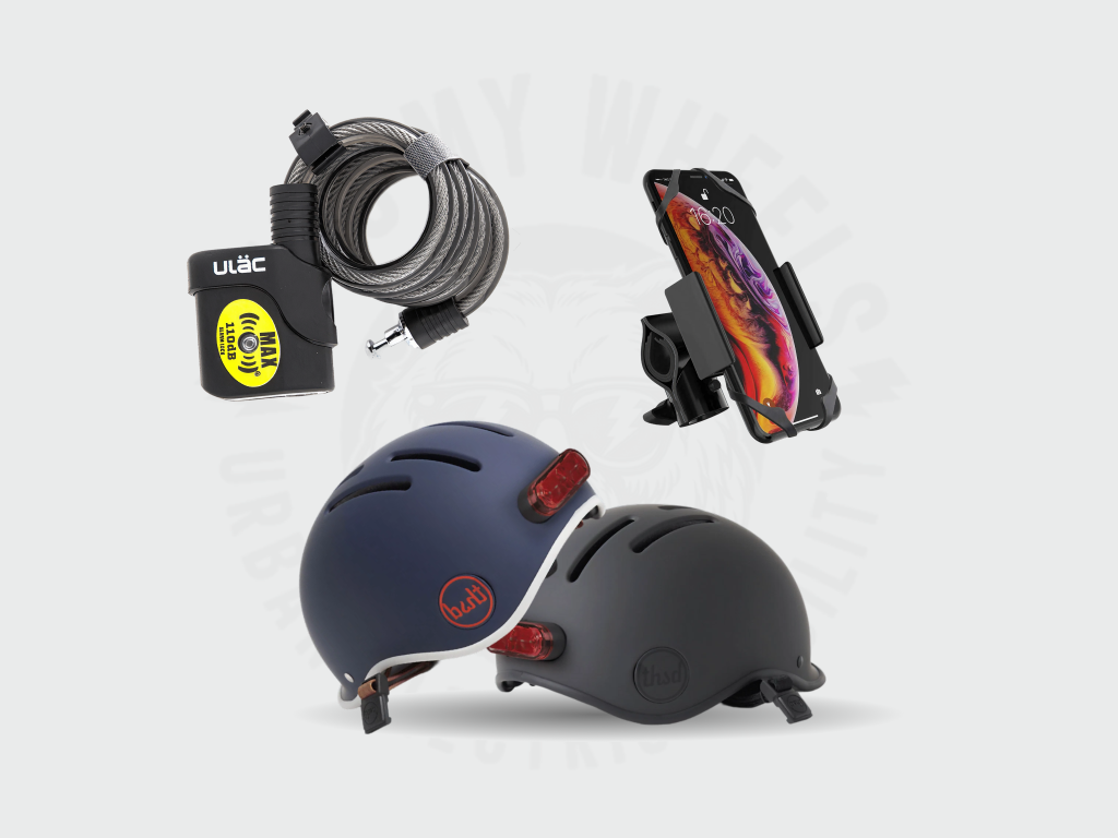 Accessoires indispensables pour trottinettes &eacute;lectriques pour chaque type de conducteur